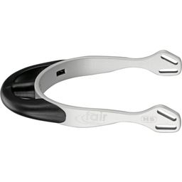 fairRider Aluminium Spurs with 25 mm Neck, Thin Rounded