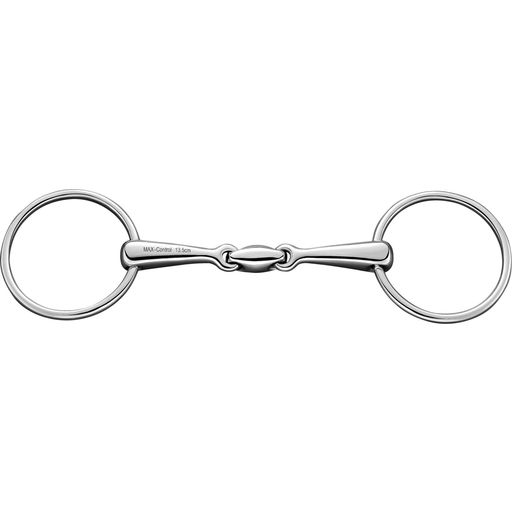 MAX-Control Double Bit Snaffle with Bar Action, 16 mm