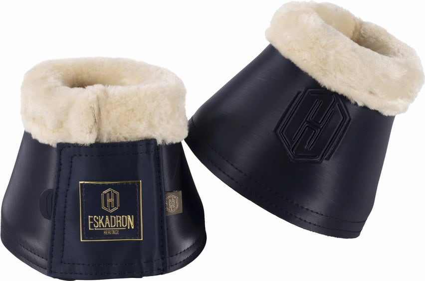 ESKADRON Sprungglocken SOFTSLATE FAUX FUR navy