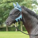 BUSSE FLY COVER PRO Fly Mask, Light Blue/Black