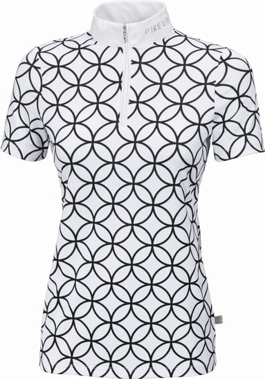 PIKEUR MAROU Turniershirt, white/black