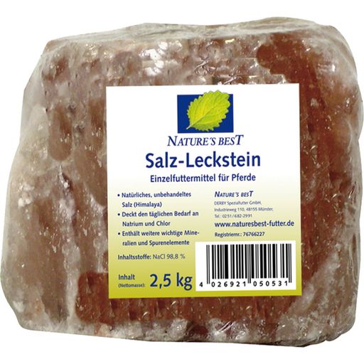 Nature's Best Salz-Leckstein - 2,50 kg