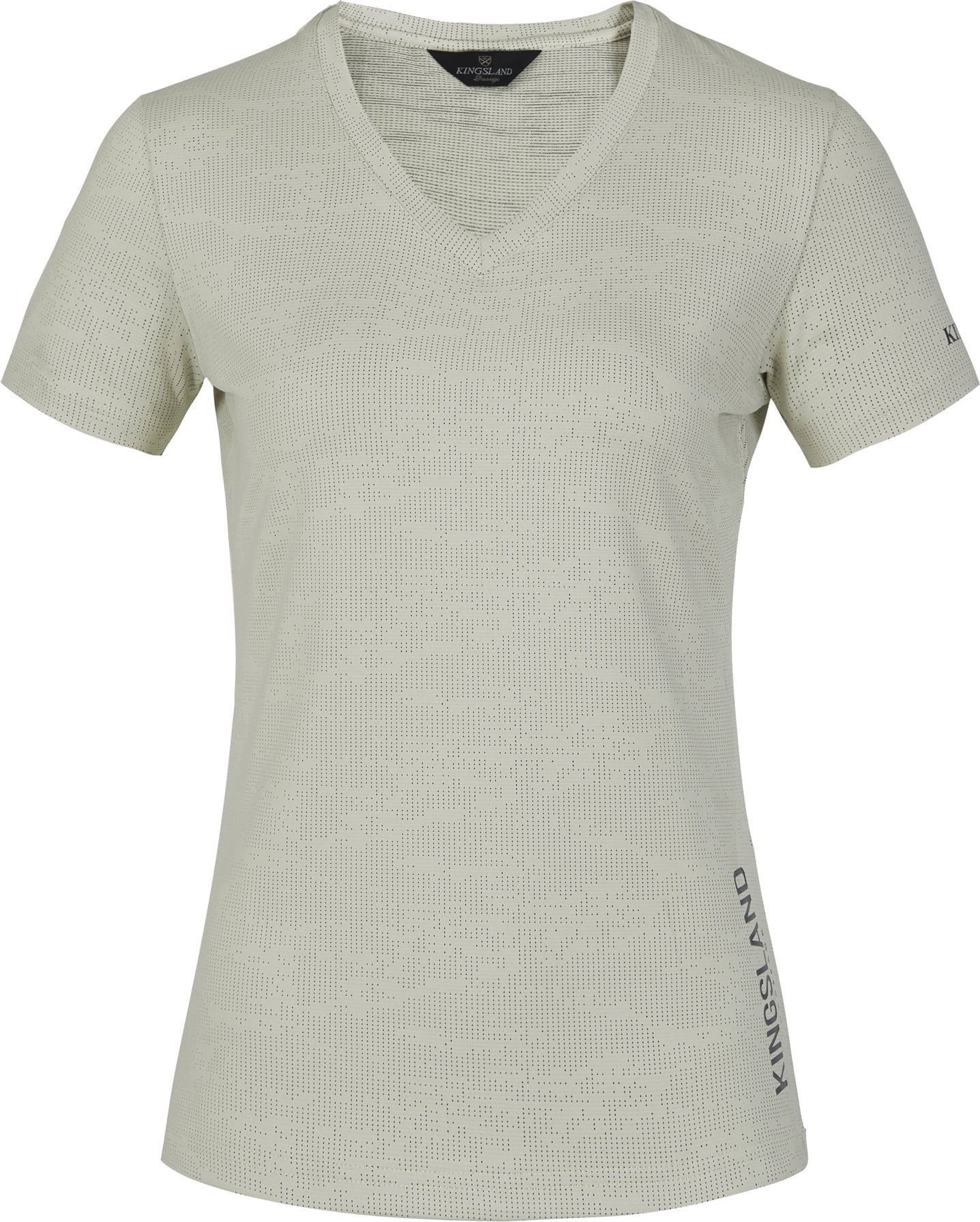 T-Shirt mit V-Ausschnitt 