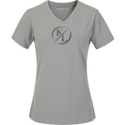 Kingsland KLolania Ladies V-Neck Shirt Light, Grey