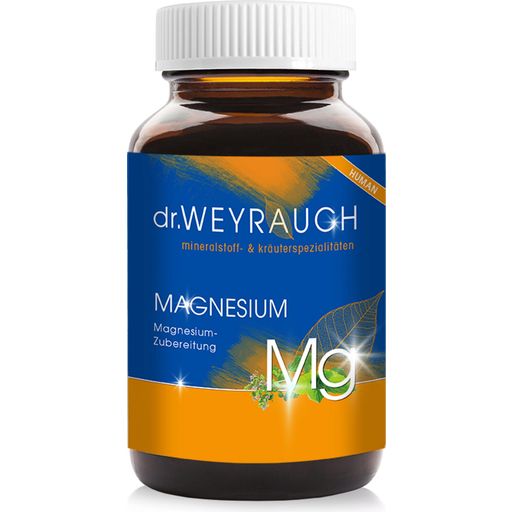Dr. Weyrauch Mg Magnésium pour Humain - 120 gélules