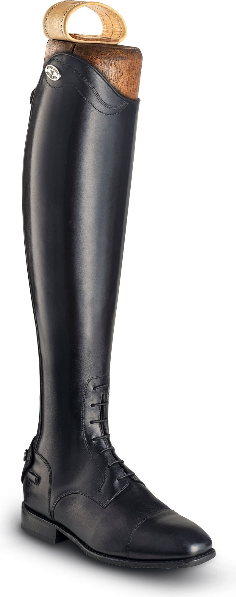 DeNiroBootCo VOLARE Riding Boots, Comfy Black