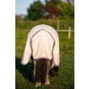 Couverture Anti-Mouches Poney Rambo Petite Hoody sand/cherry