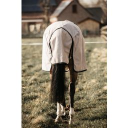 Kentucky Horsewear Manta Antimoscas Plateada