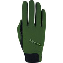 Roeckl "Maniva" Riding Gloves, Chive Green