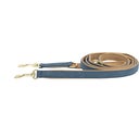 Kentucky Dogwear Dog Lead made of Imitation Leather, 2.5m - navy/beige