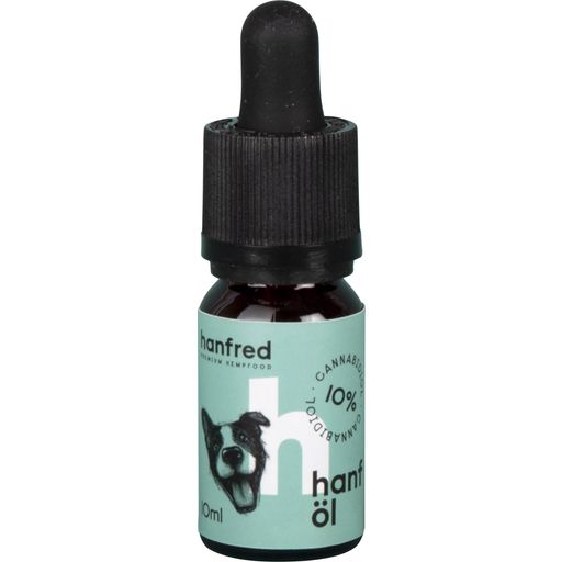hanfred Olio di Canapa Aromatico per Cani - 10% - 10 ml
