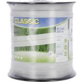 Electric Fence Tape "Classic" 40 mm, White, 200 m