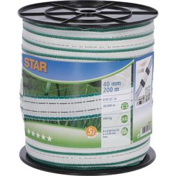 Kerbl Electric Fence Tape "Star" 40 mm, 200 m