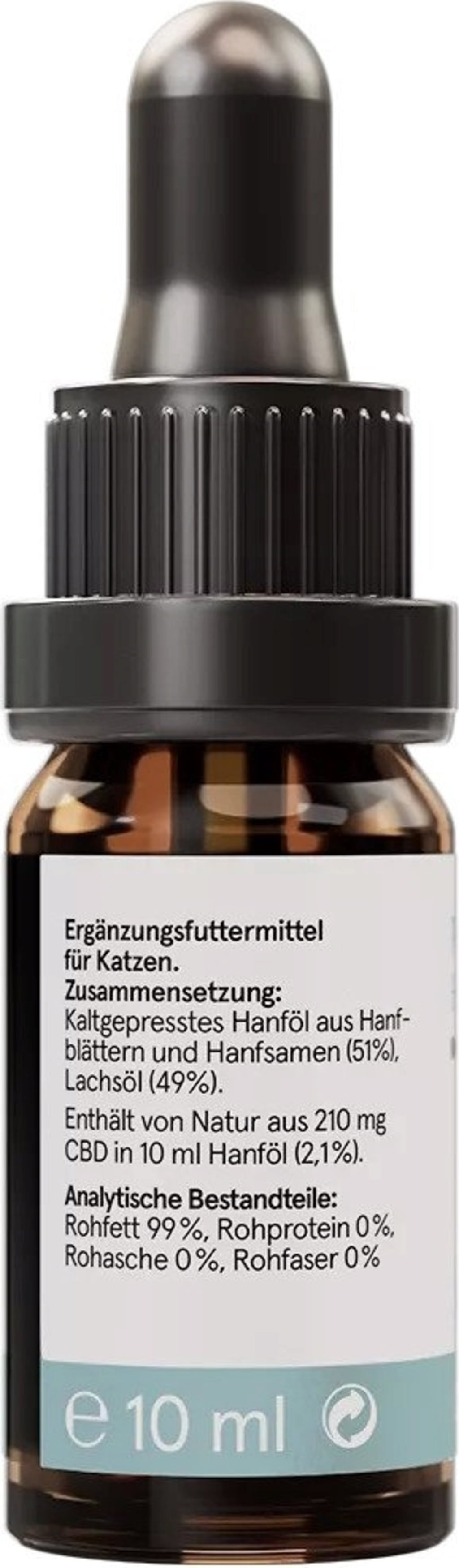 CBD Hemp Oil for Cats - 10 ml