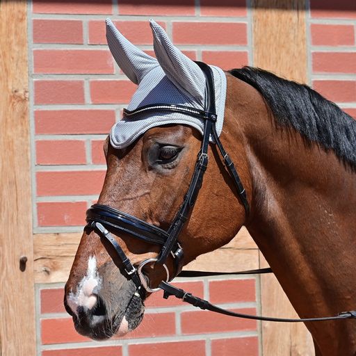BUSSE Bonnet FLY-AIR - Taille cheval - Gris
