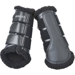 ST. GEORGES PRO Tendon Boots, Black/Black - L