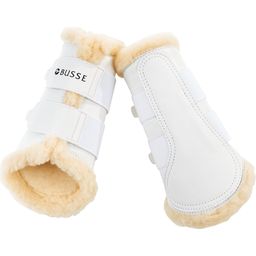 ST. GEORGES PRO Tendon Boots, White/Cream