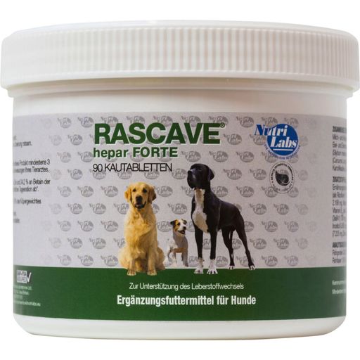 RASCAVE HEPAR FORTE kauwtabletten voor honden - 90 Kauwtabletten