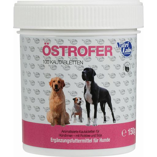 NutriLabs ÖSTROFER Таблетки за дъвчене за кучета - 100 таблетки за дъвчене