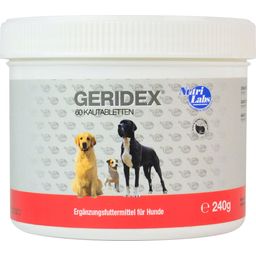 NutriLabs GERIDEX Comprimidos Masticables - Perros - 60 comprimidos masticables