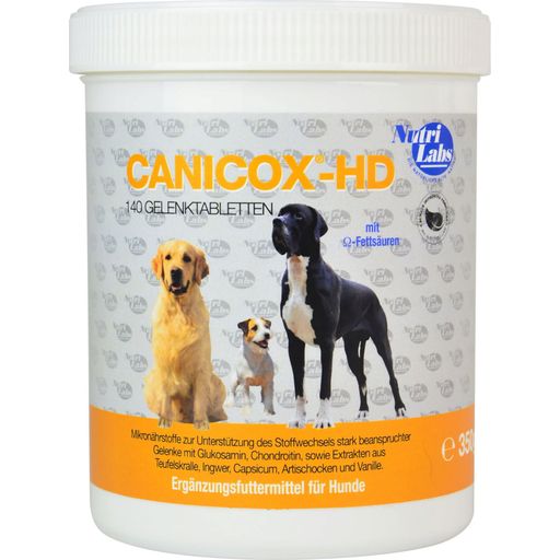 NutriLabs CANICOX-HD Kauwtabletten voor Honden - 140 Kauwtabletten