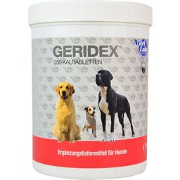 NutriLabs GERIDEX Таблетки за дъвчене за кучета - 250 таблетки за дъвчене