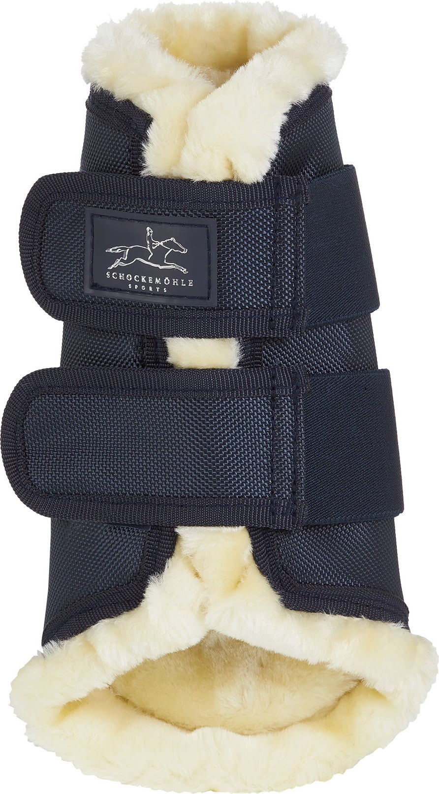 Soft Cosy Tendon Boots with Faux Fur, Blue Nights