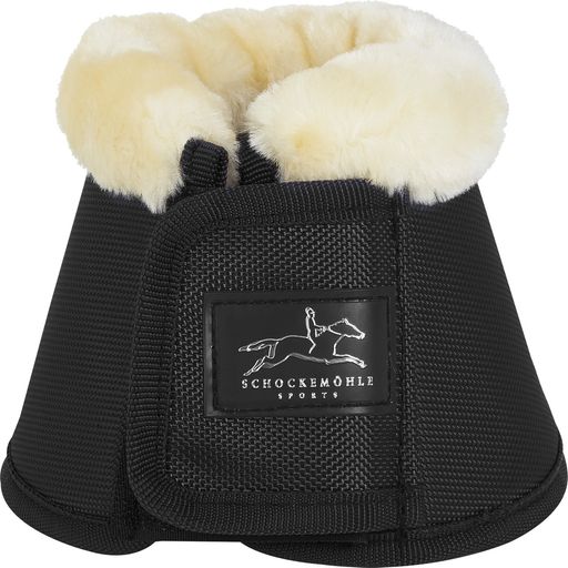 Schockemöhle Sports Cloches Cosy Bell Boots Fake Fur - noir