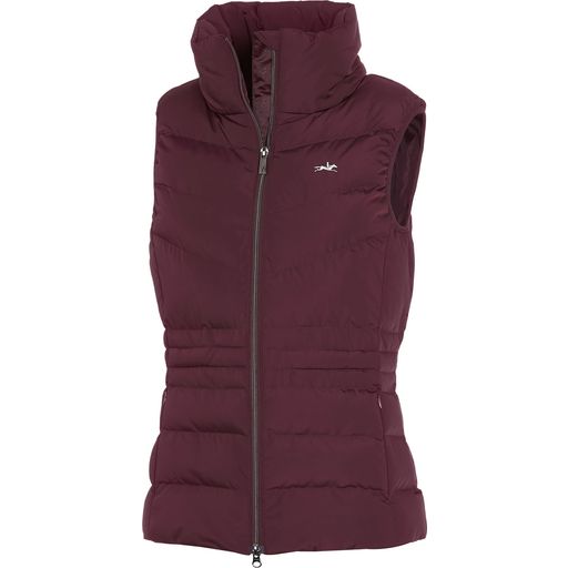 Schockemöhle Sports Merle Style Quilted Waistcoat, Wine