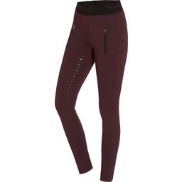 Sporty Style Winter Riding Breeches - Wine