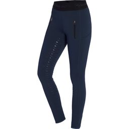 Pantalon d'Équitation d'Hiver Sporty Style - bleu nuit