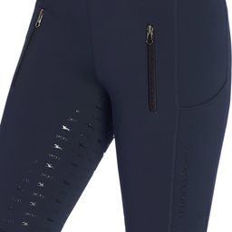 Pantalon d'Équitation d'Hiver Sporty Style - bleu nuit