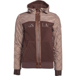 "KLsolis" Isolations-Fleece kabát, brown iron