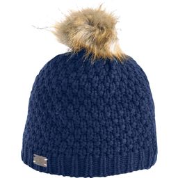 BUSSE CLAIRE Winter Hat, Navy - M (53-57 cm)