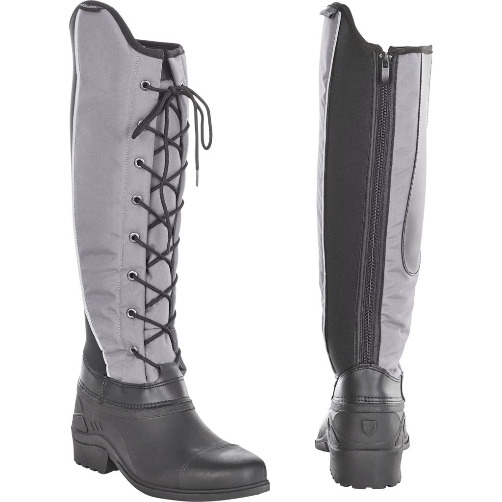BUSSE EDMONTON Thermal Boots, Grey/Black - EquusVitalis