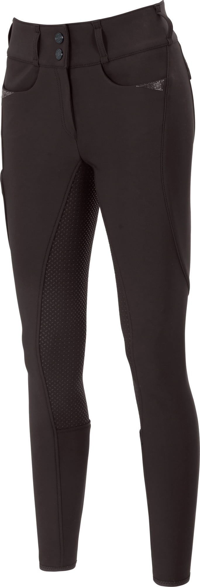 LAURE Softshell Winter Breeches, Brocade Brown