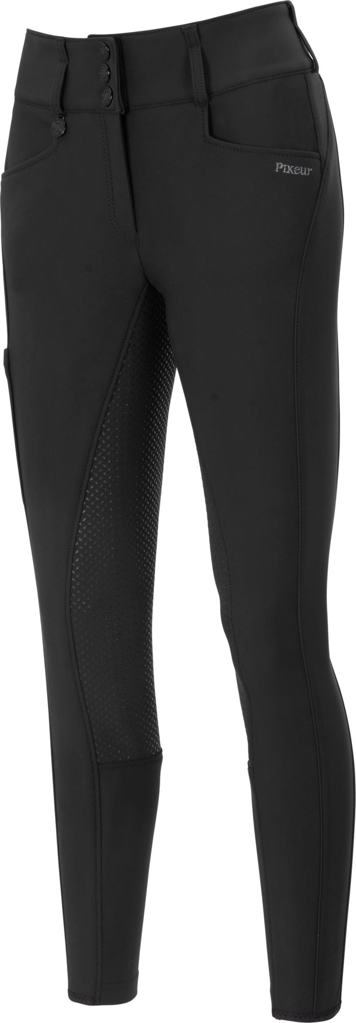 PIKEUR CANDELA Winter Softshell Breeches, Black