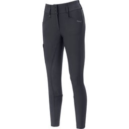 Pantalon d'Équitation Softshell Hiver CANDELA - dark shadow