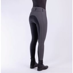 ESEq. Queen Diamond Riding Breeches, Magnet Grey