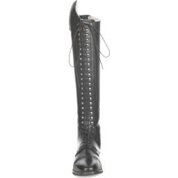 BUSSE LAVAL Pure Wool Riding Boots, Black