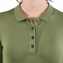 DELORAN TECH Long-Sleeved Polo Shirt, Winter Olive