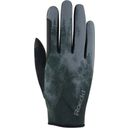 Gants d'Équitation d'Hiver - gris acier, 7,0 (1)