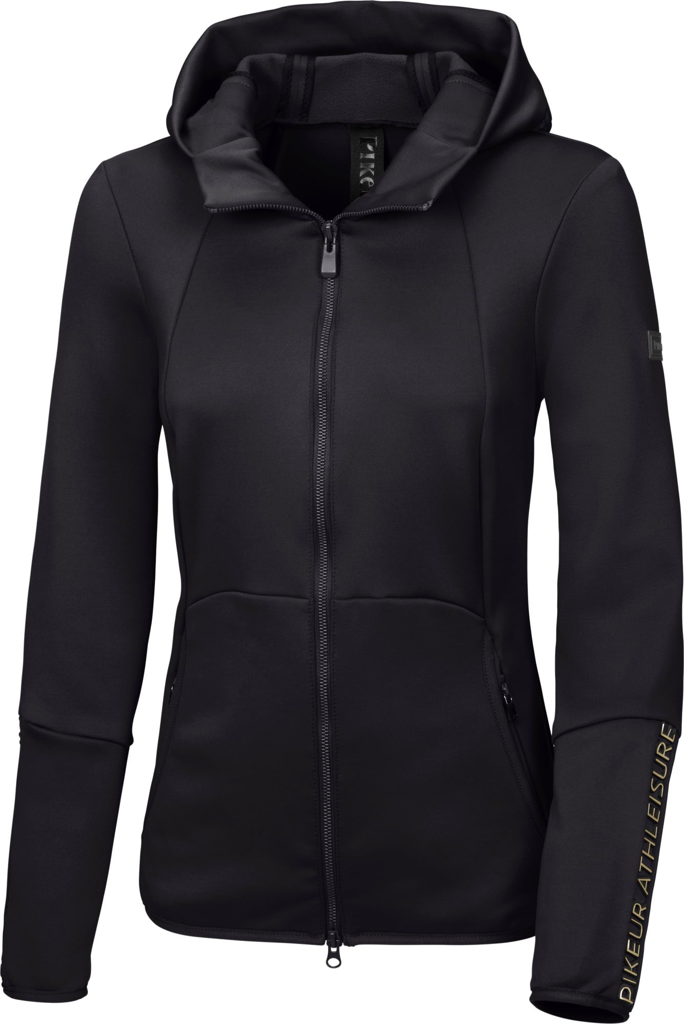 PIKEUR Fleece Jacke RIEKA, black