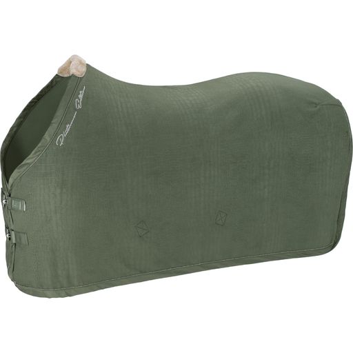 FLEECE STAMPED leszárító takaró, ashgreen