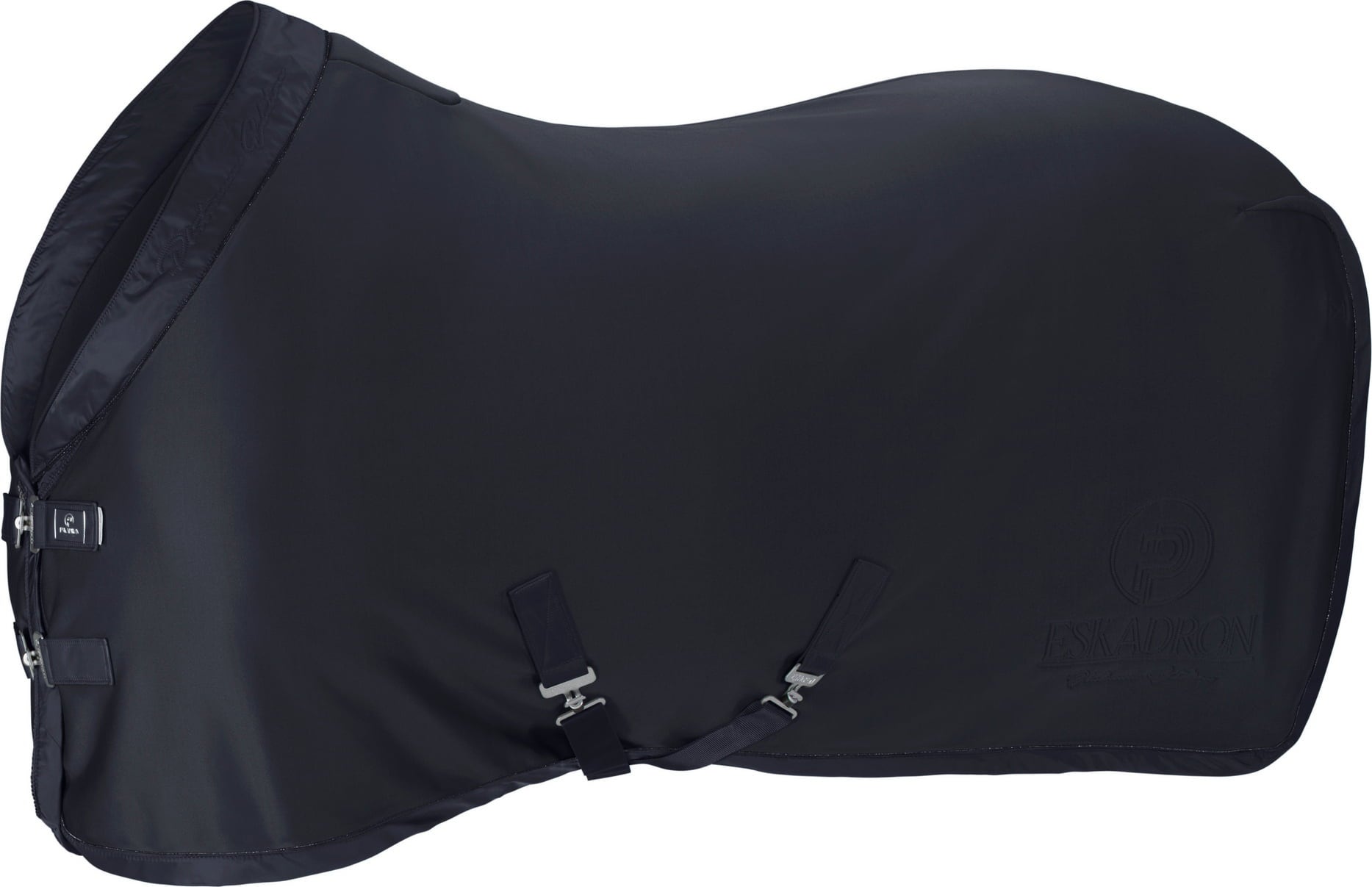 ESKADRON Sweat Rug - JERSEY GLOSSY COLLAR, Navy