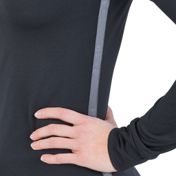 BUSSE Блуза с дълъг ръкав CARLEE TECH, черна