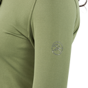 Majica z dolgimi rokavi CARLEE TECH, winter olive