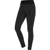Sporty Style Winter Riding Breeches, Black