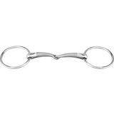 SATINOX Loose Ring Snaffle 14 mm Single Jointed - Stainless Steel