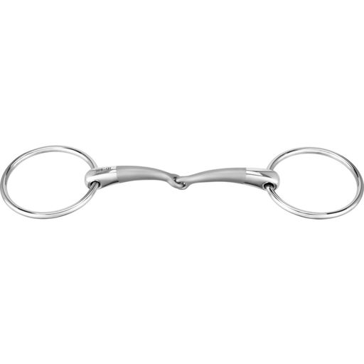 SATINOX Loose Ring Snaffle 14 mm Single Jointed - Stainless Steel